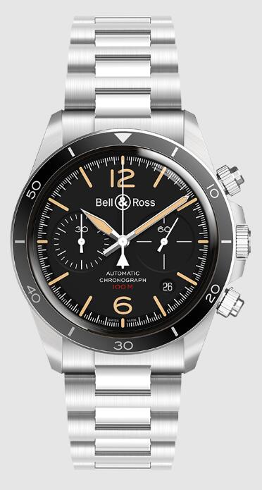 Bell & Ross BR V2-94 STEEL HERITAGE BRV294-HER-ST/SST Replica Watch